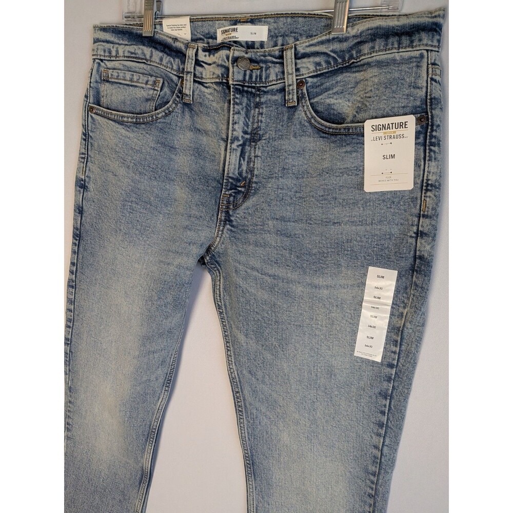 Levi's Slim Fit Jeans - Light Blue - Picture 3 of 10